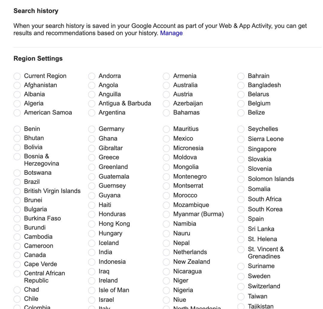 【Google Ads专栏】Google搜索如何看特定国家实际搜索结果？