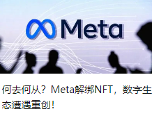 何去何从？Meta解绑NFT，数字生态遭遇重创！