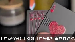 【春节特供】TikTok 1月热投广告商品速览③