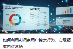 如何利用AI洞察用户搜索行为，实现精准内容营销