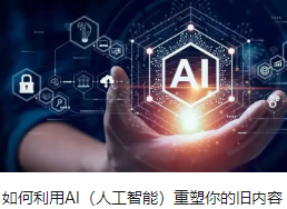 如何利用AI（人工智能）重塑你的舊內(nèi)容