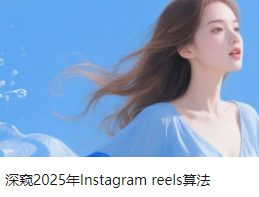 深窥2025年Instagram reels算法