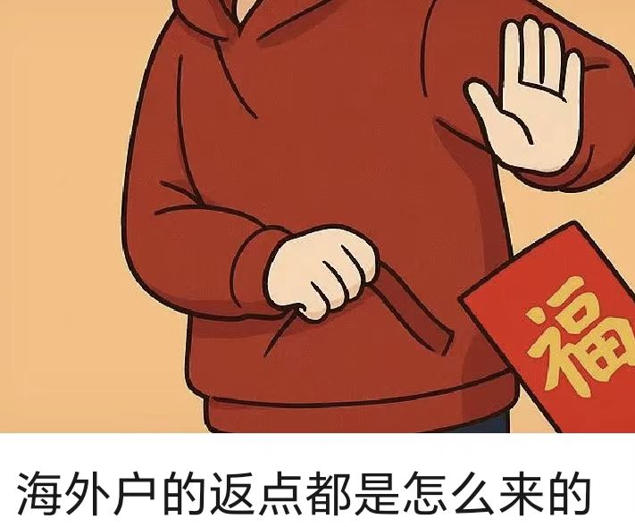 海外户的返点都是怎么来的