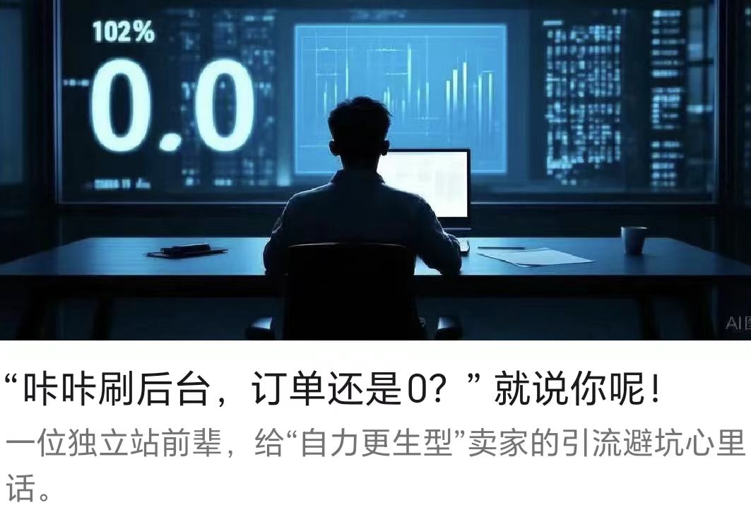 “咔咔刷后臺(tái)，訂單還是0？” 就說(shuō)你呢！