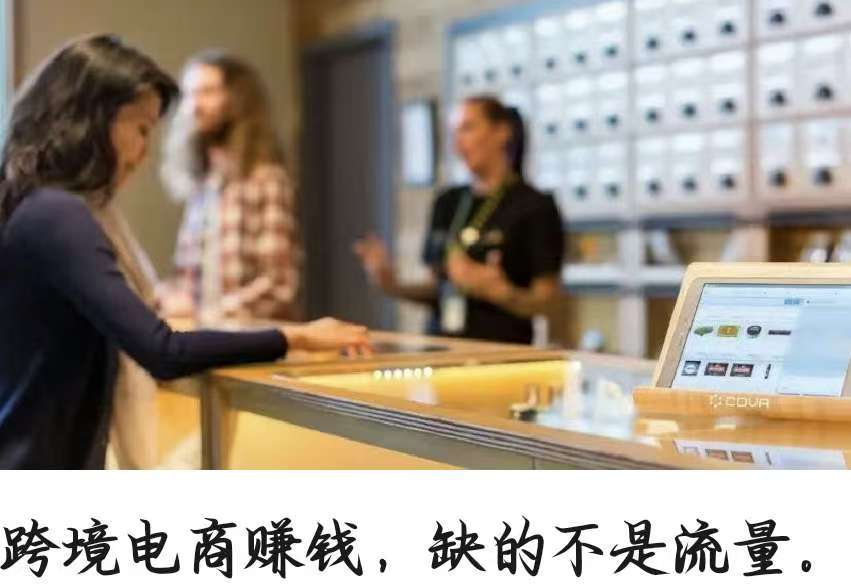 跨境电商赚钱，缺的不是流量。