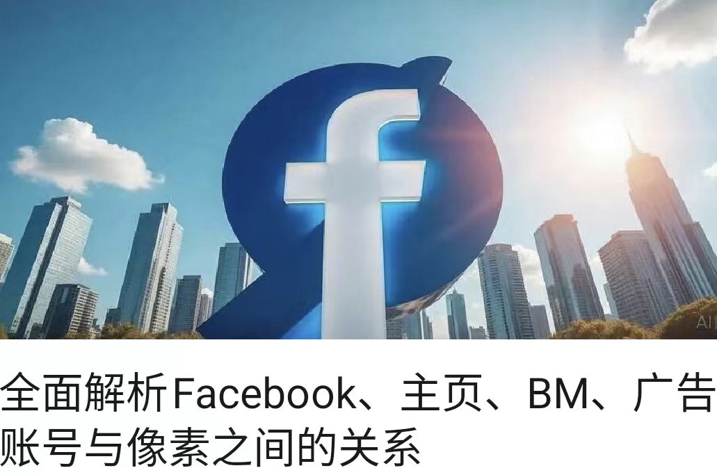 全面解析Facebook、主页、BM、广告账号与像素之间的关系