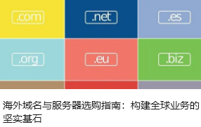 海外域名与服务器选购指南：构建全球业务的坚实基石
