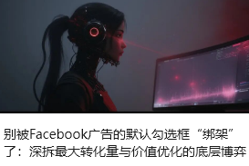 别被Facebook广告的默认勾选框“绑架”了：深拆最大转化量与价值优化的底层博弈