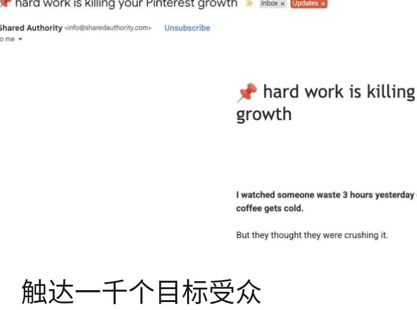 触达一千个目标受众