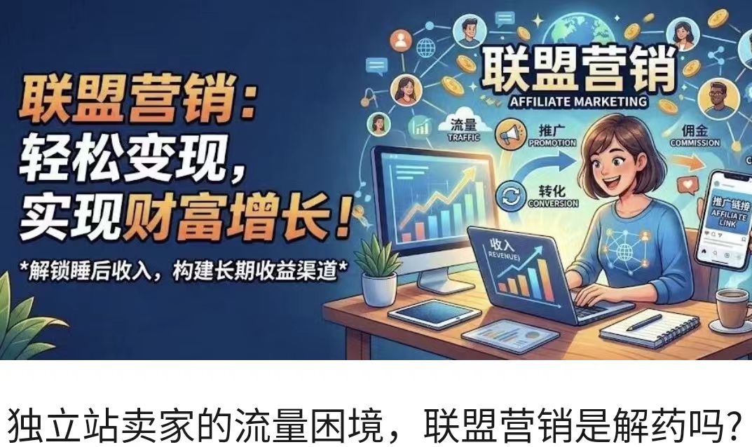 独立站卖家的流量困境，联盟营销是解药吗?