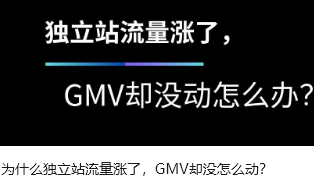 为什么独立站流量涨了，GMV却没怎么动？