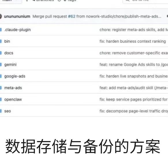 数据存储与备份的方案