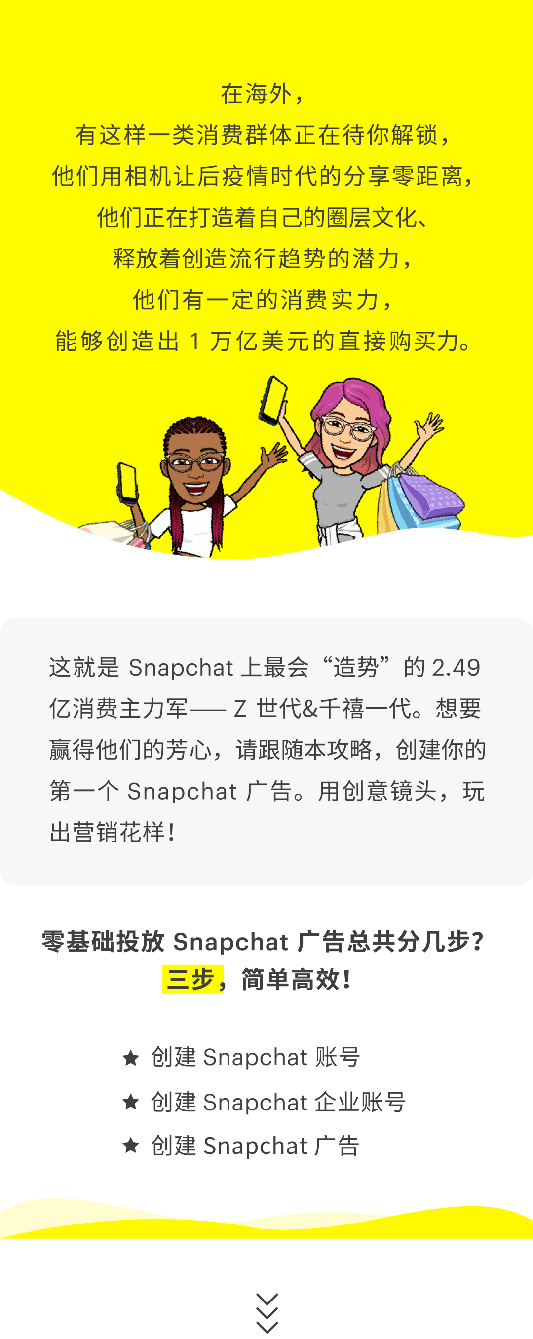 干货分享 | 手把手教你创建 Snapchat 广告