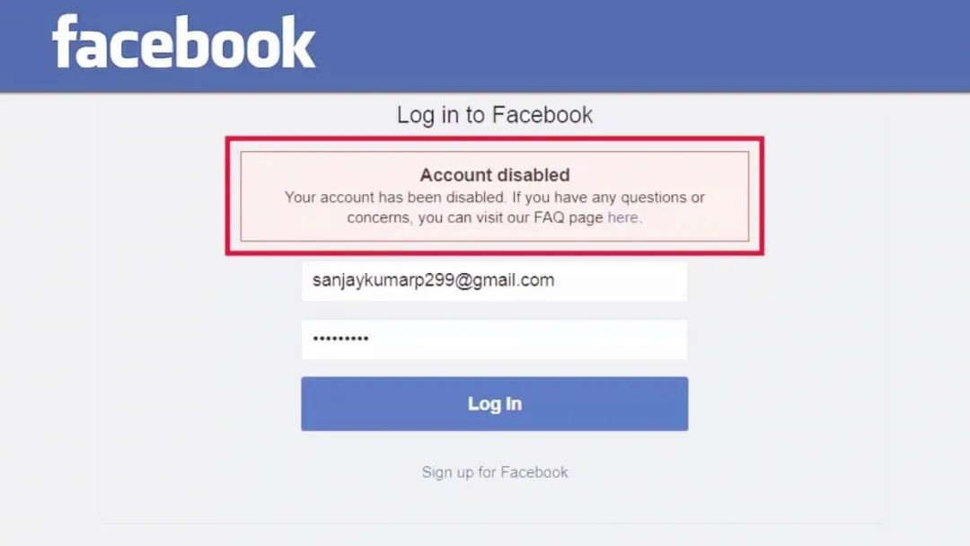 Facebook账号总被封？为什么？