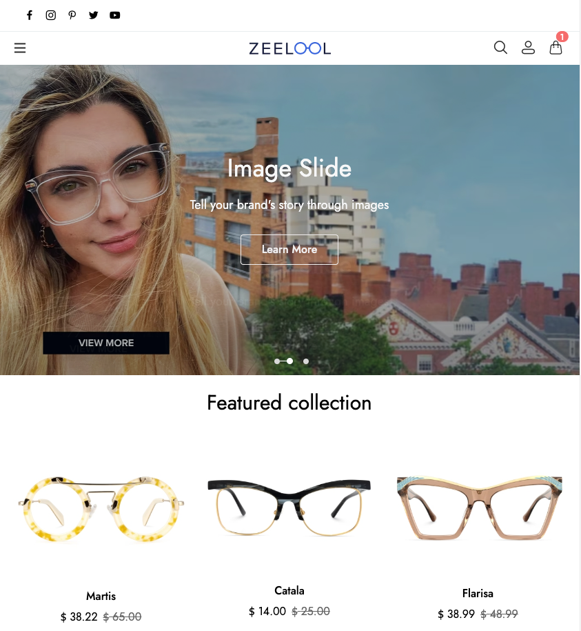 Fecify zeelool风格眼镜镜片定制