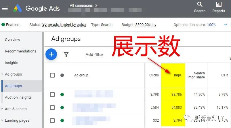 新建的 Google ads 广告没有点击量怎么办？