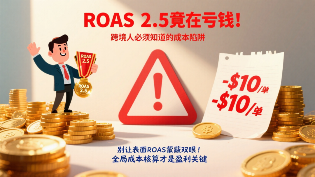 Meta廣告ROAS 2.5跑了一個月，月底一算竟然虧錢？