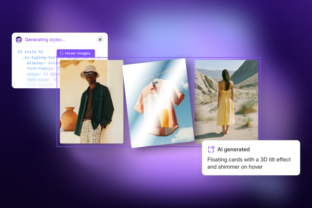 10套免費(fèi)主題模板，AI自動(dòng)生成主題區(qū)塊，Shopify新功能助您輕松打造個(gè)性化商店